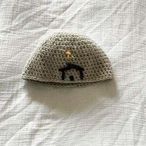Crochet Nativity Hat | Handmade | 0-3 Months